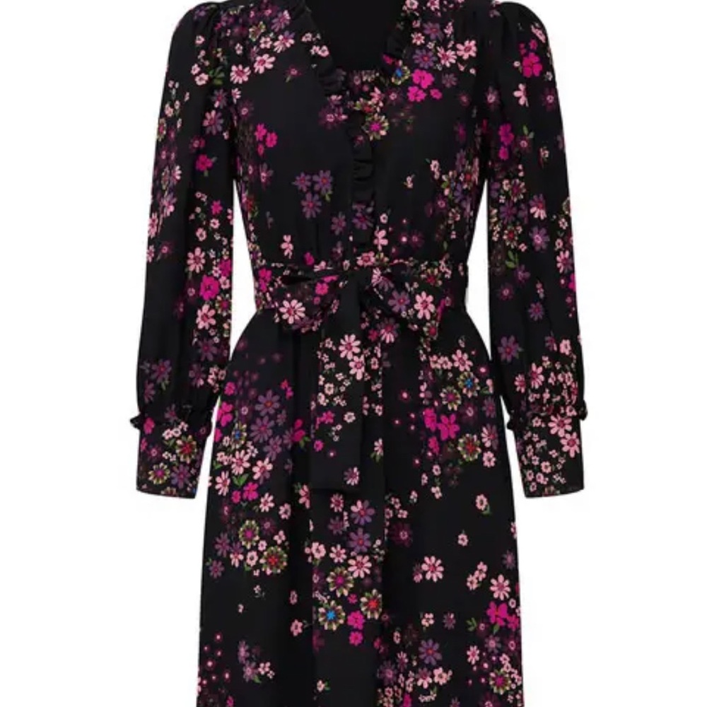 KATE SPADE
Bora Floral Print Fit & Flare Dress - Picture 3 of 14